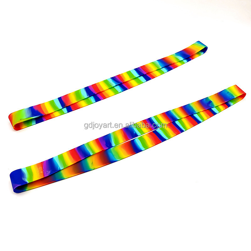 Lightweight Wide Beach Towel Bands For Pool Cruise Chairs Silicone Colourful Elastic Towel Bands Towel Clips For Beach Chairs