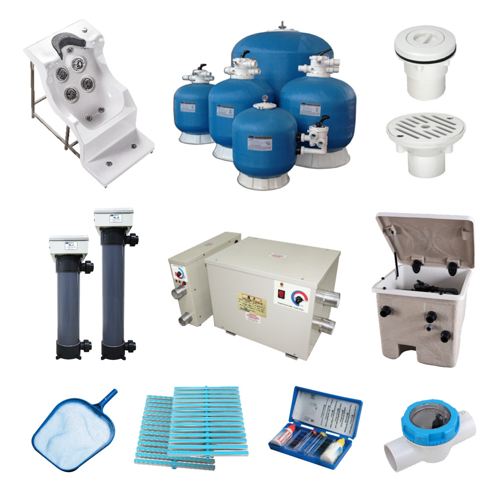 Factory Direct Price Full Sets Swimming Pool Equipment And Accessories Filtration System