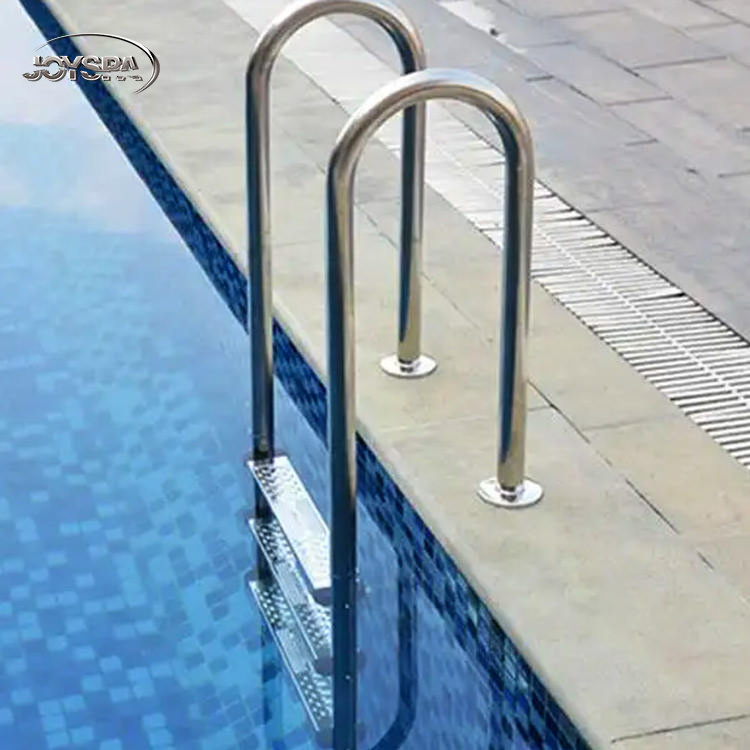 Factory Price Stainless Steel 304 Swimming Pool Ladder Outdoor With Safety Handrail For Pool Ladder