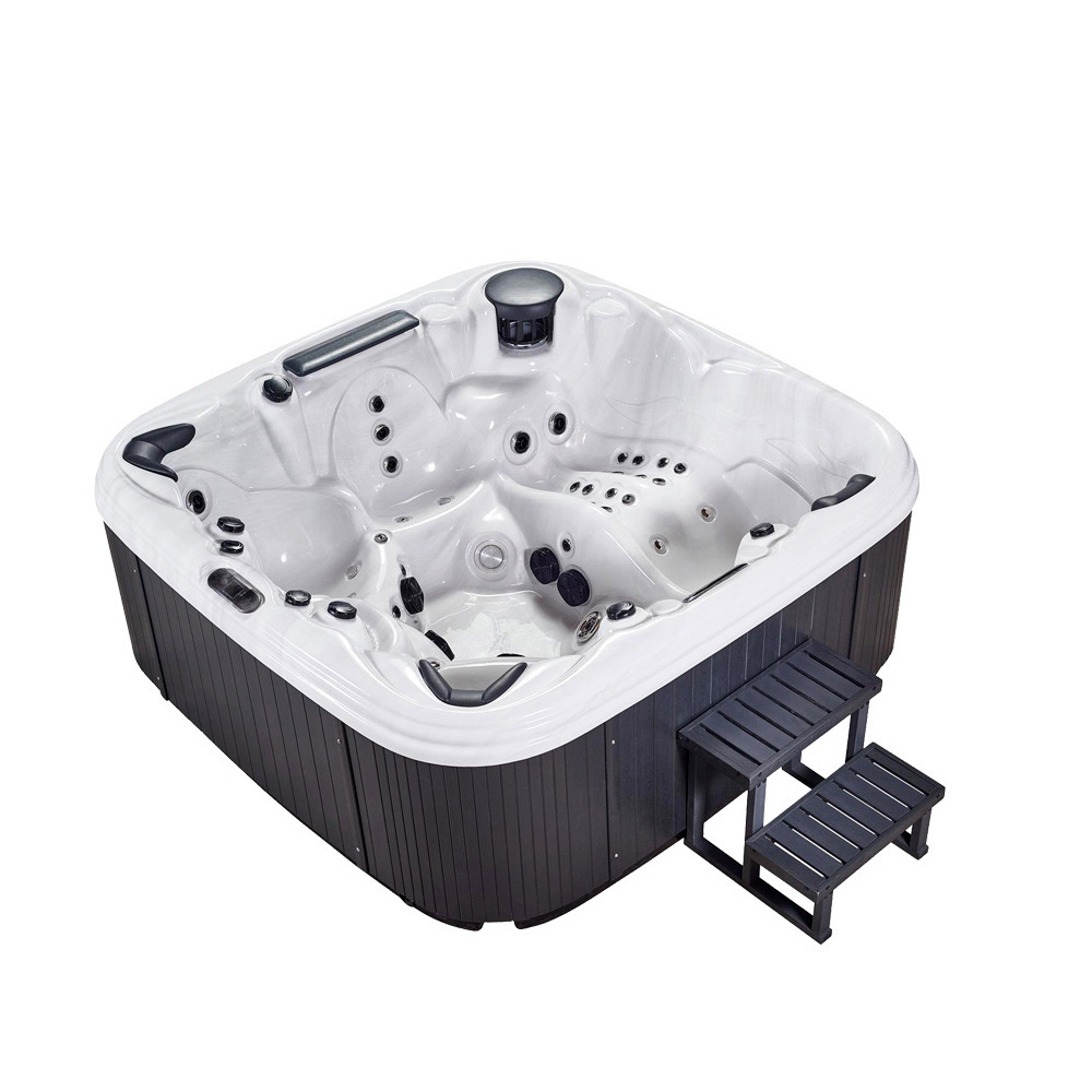 Joyspa 80 Jets 1 Lounge Hydro Spa Fiberglass Hot Tub Shells Pool and Spa Prices