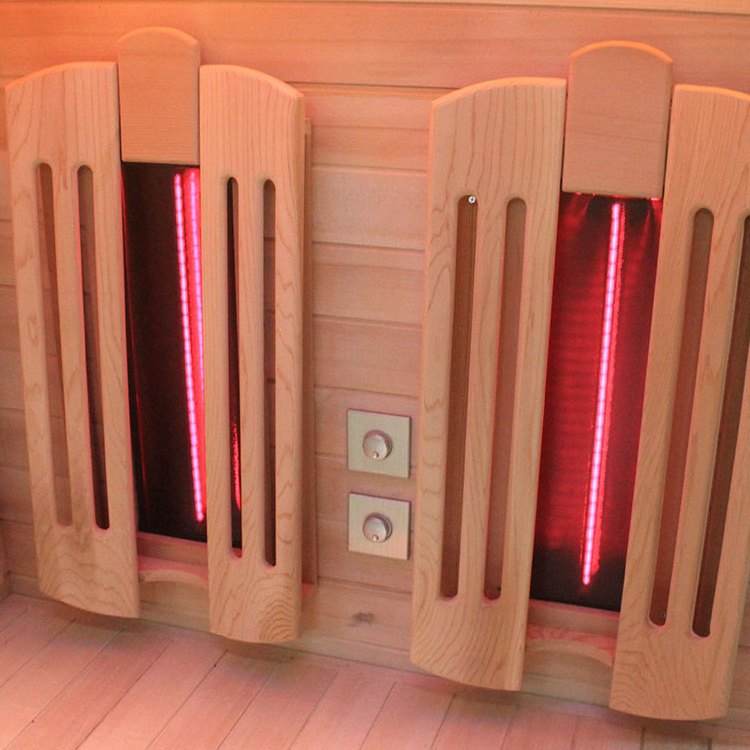 Wholesale Price Sauna Room Far Infrared Smart Control Panel Customized Seat Indoor Sauna Room