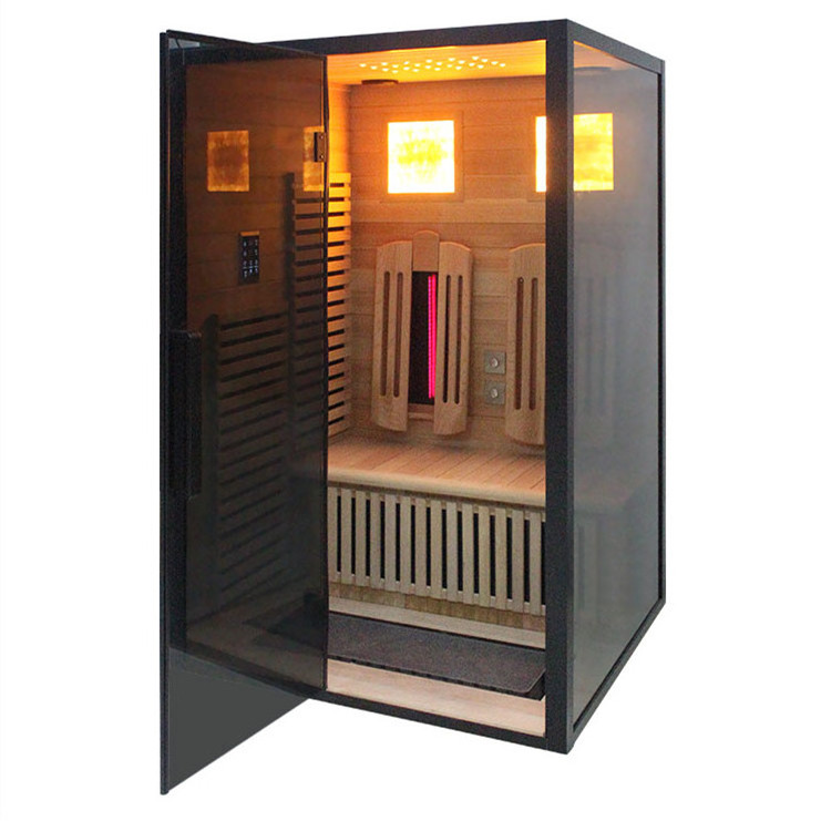 Wholesale Price Sauna Room Far Infrared Smart Control Panel Customized Seat Indoor Sauna Room