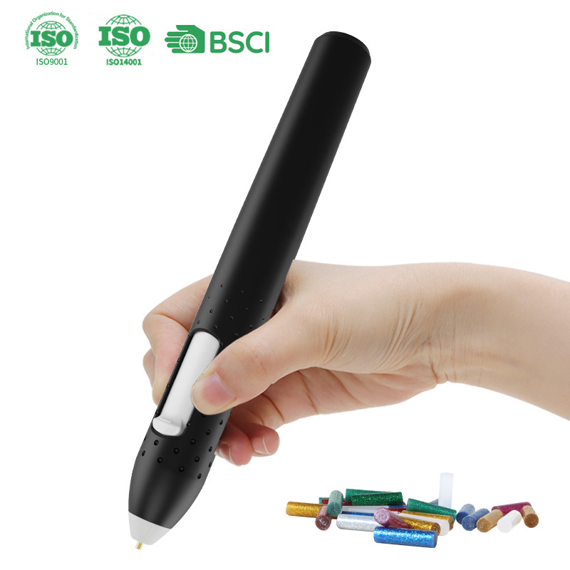 Speed-heating electric hot melt glue pen cordless rechargeable automatic intelligent diy creativity glue pen JSK-H18