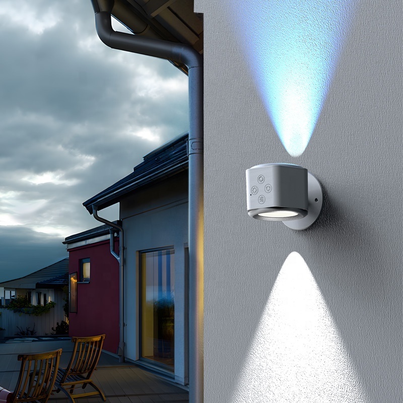 Indoor Modern Sconce For Bedroom Wall Sconces Lamp 3000mAh Rechargeable Battery Operated For Courtyard Garden Lighting