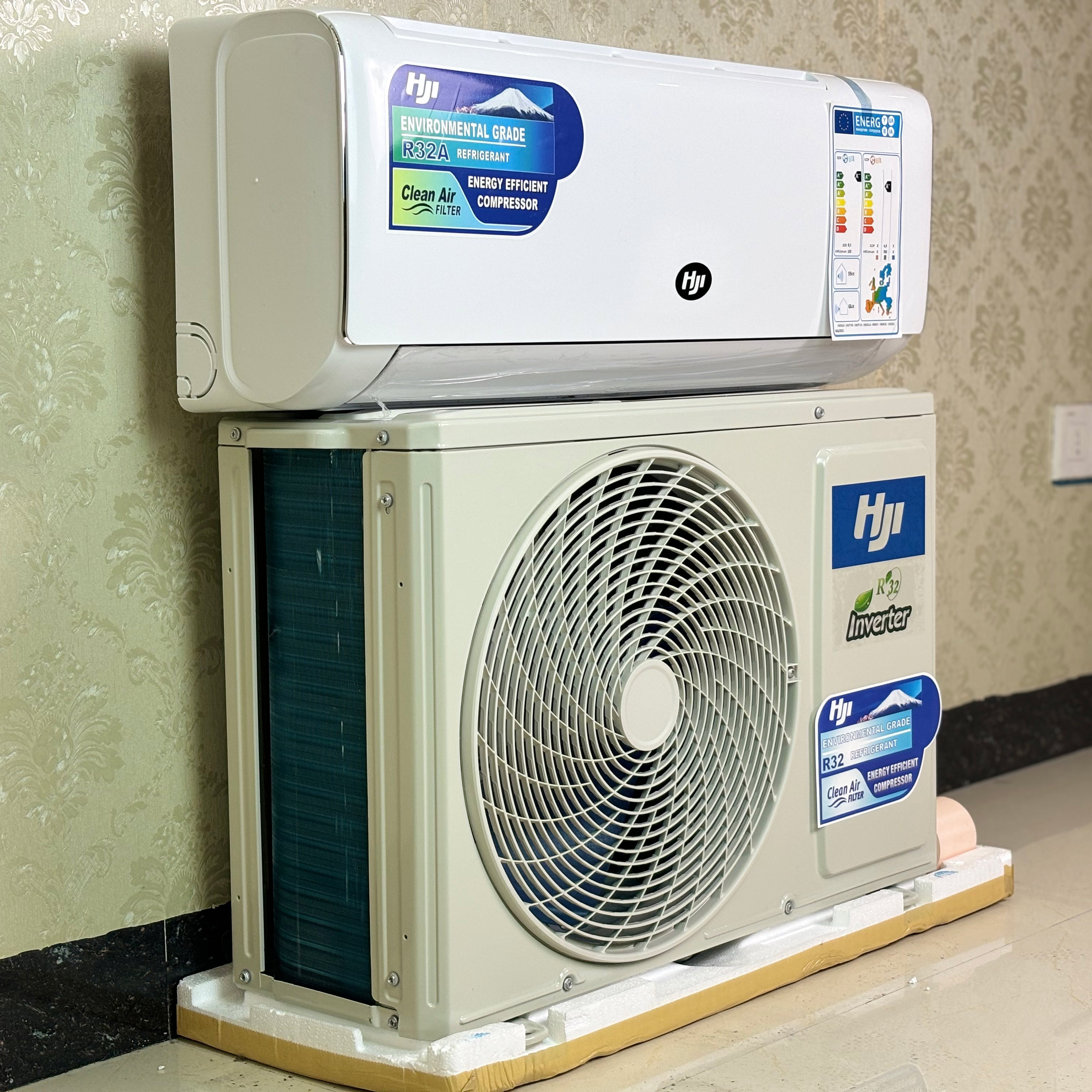 HJI 9000 12000 18000 24000BTU Air conditioner Only Cooling Split Wall Inverter Air Conditioner High Efficient Air Conditioners