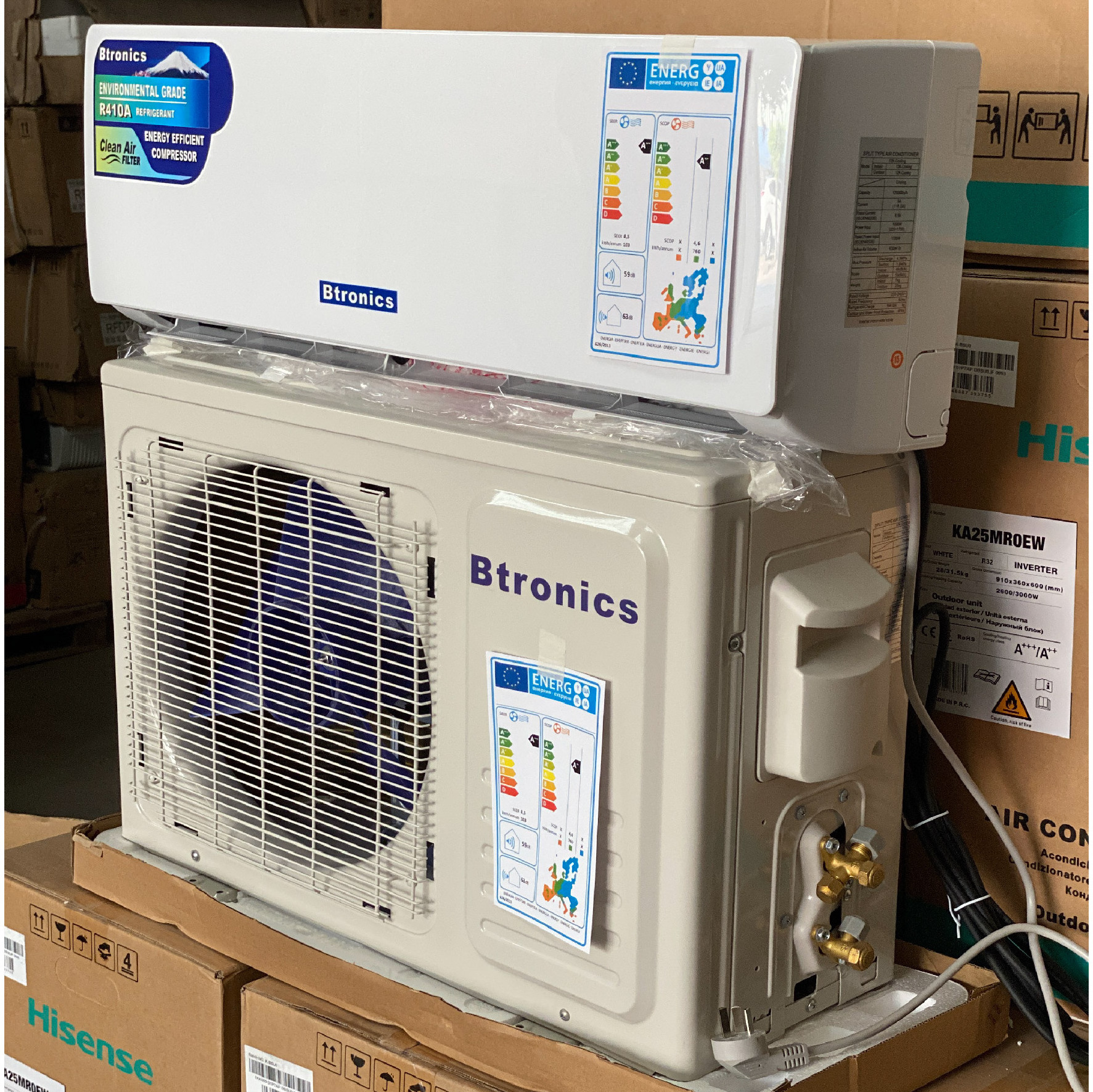 2hp 18000btu Cooling inverter cost-effective mini split  Wall Mounted Split aire acondicionado Factory