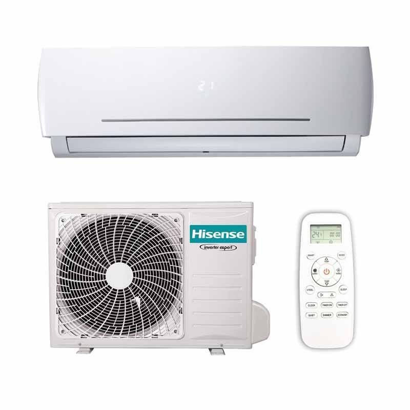 Hisense 220V 12000btu Cooling Inverter Super Save Energy 62% Power Split Wall Mounted Smart Home Air Conditioner Foshan Factory