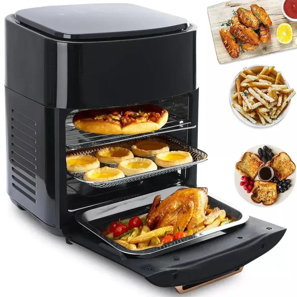 Multifunct Electric Deep Fryers Oil-Free Air Fryer 15L French Fries 1700W Toaster Air fryer