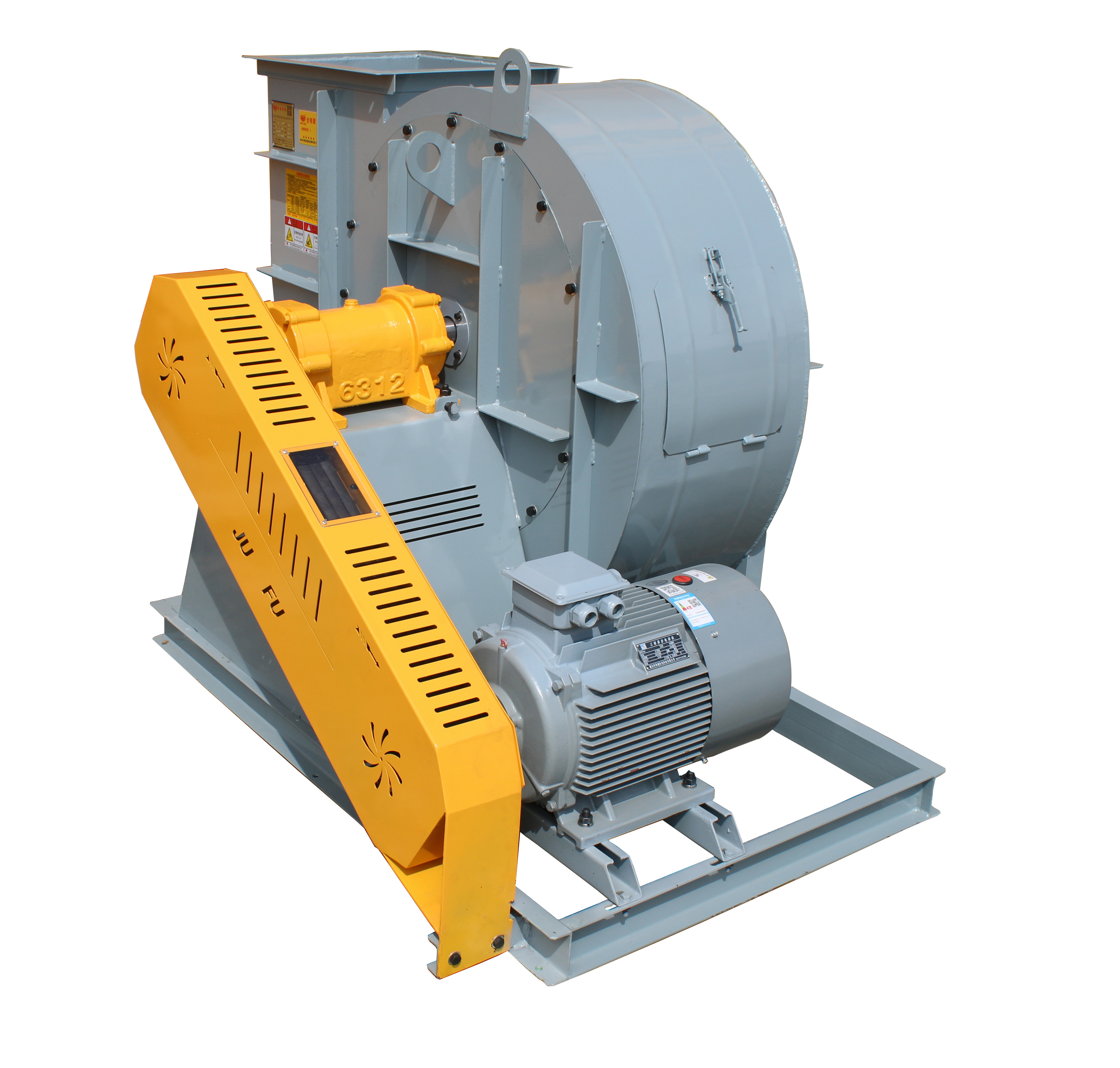 Centrifugal Induced Dust Sawdust Force Draft Fan High Pressure Blower Industrial Air Suction Exhaust Blowers