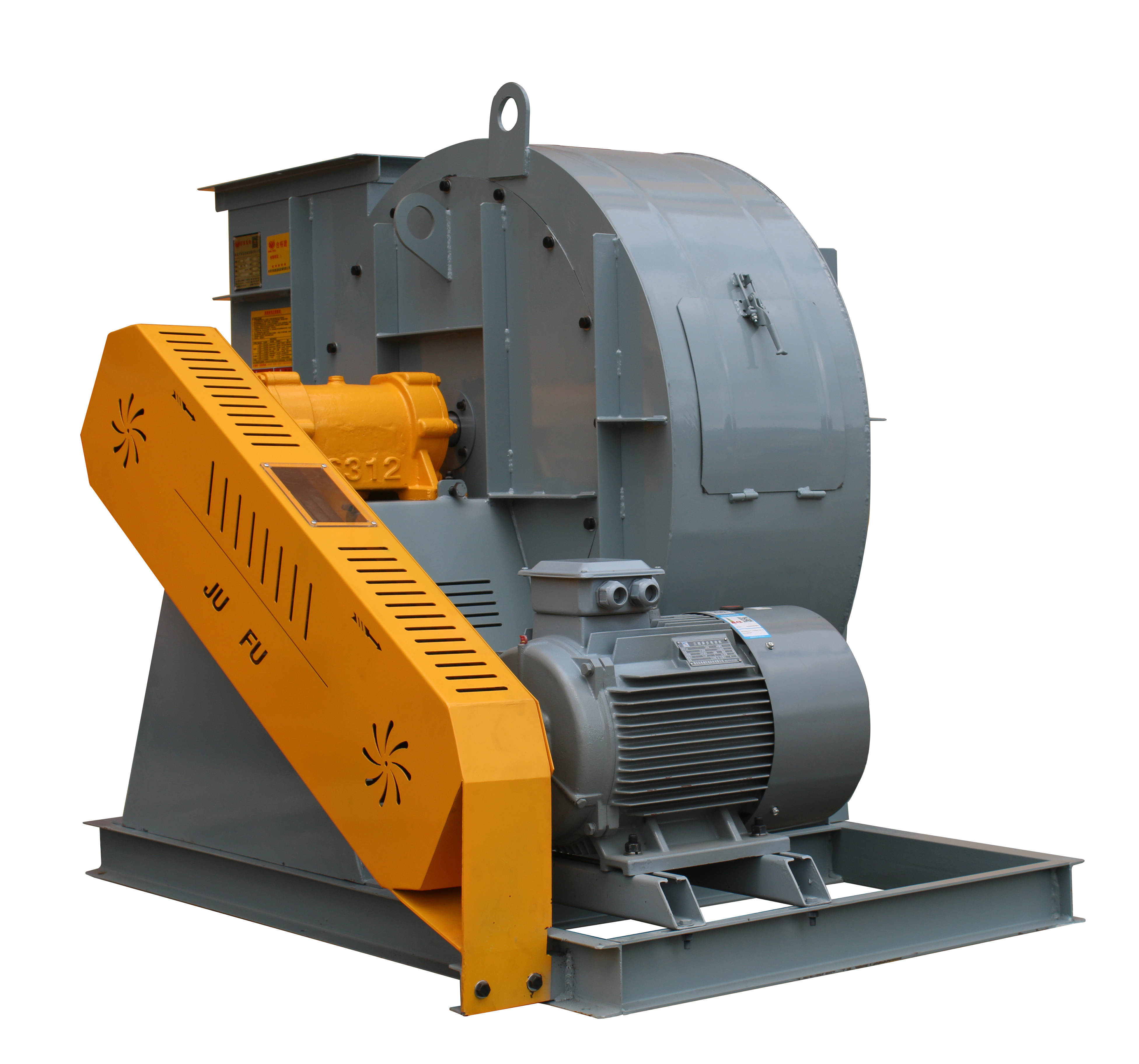 Centrifugal Induced Dust Sawdust Force Draft Fan High Pressure Blower Industrial Air Suction Exhaust Blowers