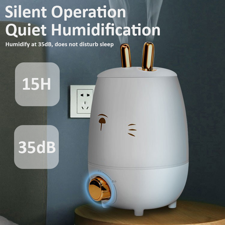 2.5L H2o Mini Portable Air Humidificador Aroma Essential Oil Diffuser Home Manual Humidifiers Cool Mist Ultrasonic Humidifier