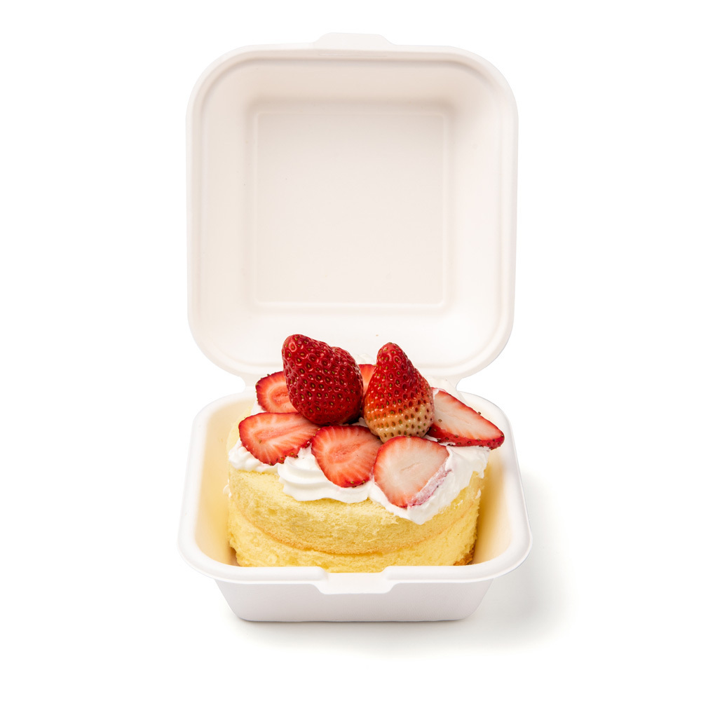 Free Sample Custom Cake Box with Window Food Grade Pulp Paper Box Custom Logo Food Container