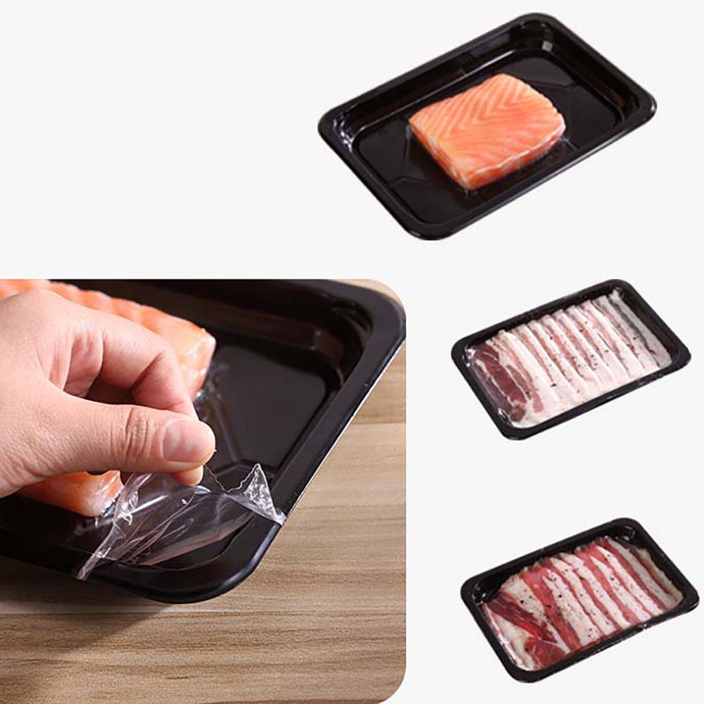 High Quality Custom Disposable Plastic PP Food Tray for Meat Packaging Prepared Food Modified atmosphere Vacuum Tray