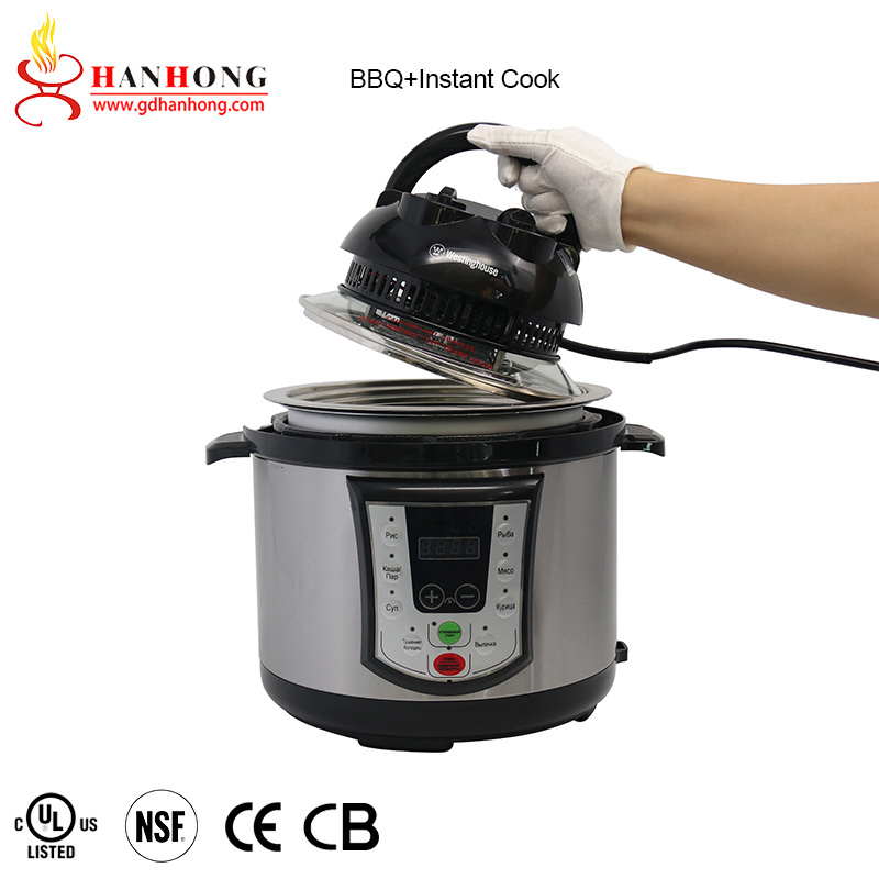 Good Price 2.8 4 5 6 Liter Electric Large Industrial Kitchen King Pressure Cooker On Sale