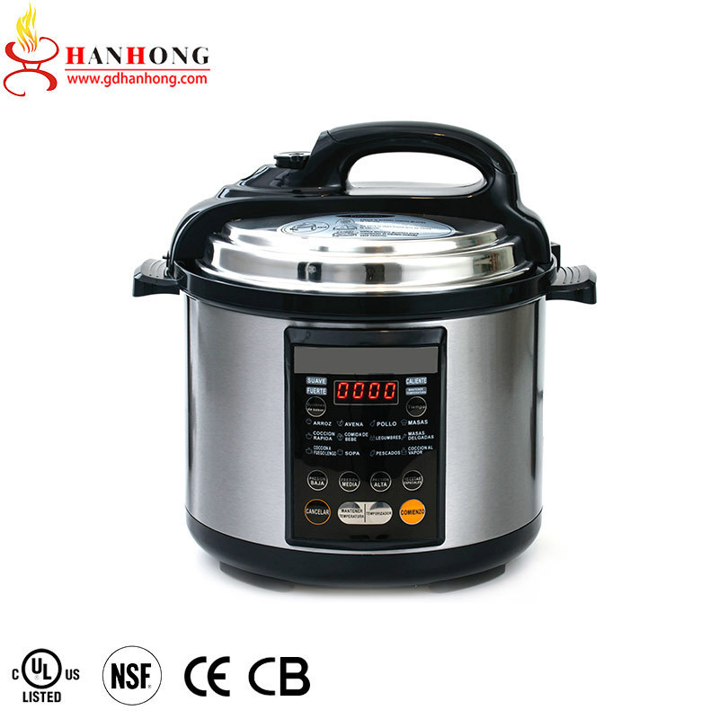 Good Price 2.8 4 5 6 Liter Electric Large Industrial Kitchen King Pressure Cooker On Sale