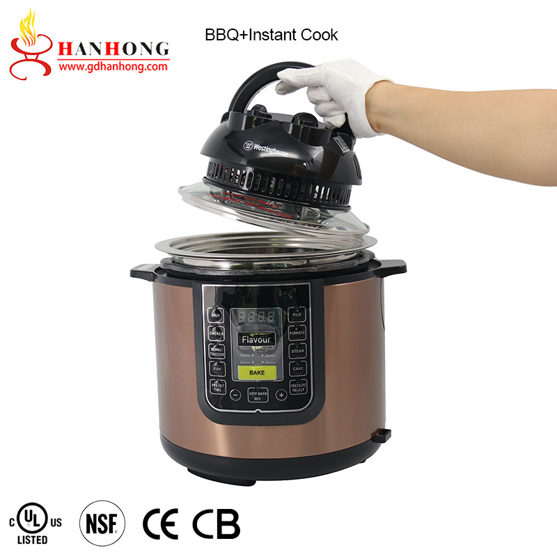 Low Price Industrial Gas Stainless Commercial Type 50 Liters Electric Pressure Cooker