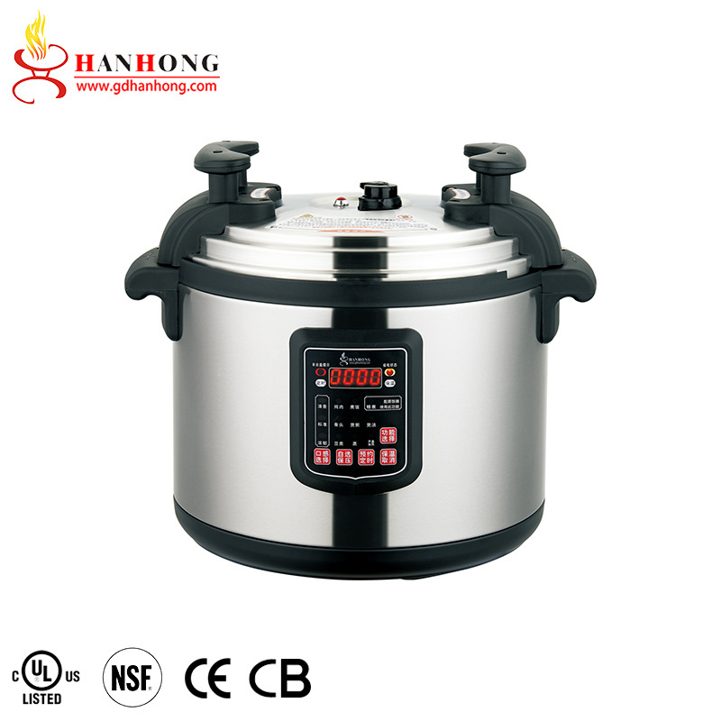 Best Sellers 50L 17L 21L 25L 33L 45L 55L 65L Steel Commercial Big Capacity Electric Rice Restaurant Pressure Cooker