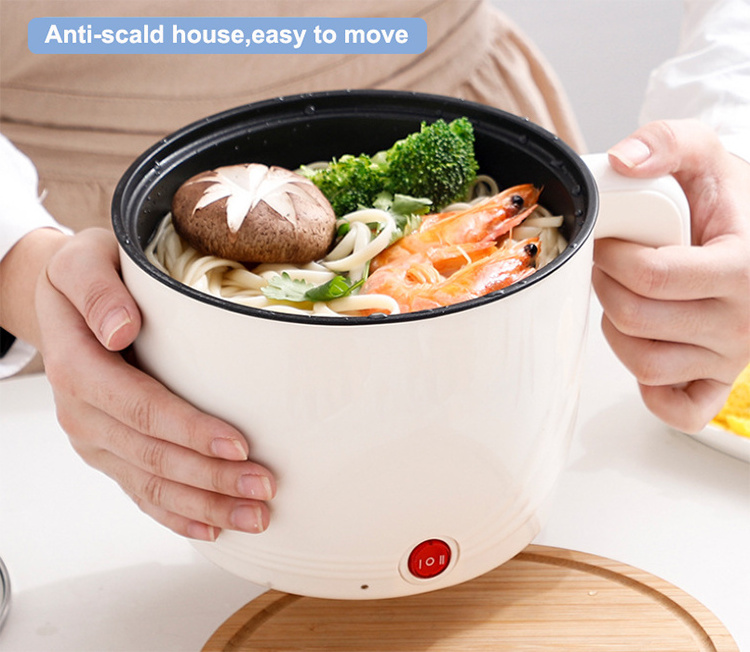 Hanhong 1.5L mini Electric multifunction anti-scald korean noodle kettle POT with KC