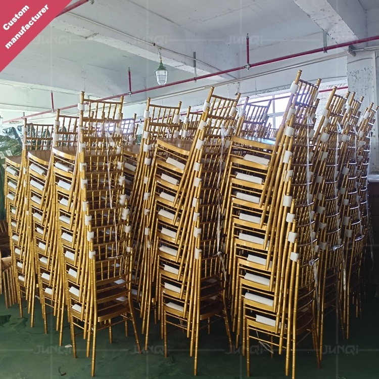 Wholesale Hotel Furniture Banquet Party Manufacture Supply Quality Stacking Tiffany Chairs Wedding Chiavari Chairs For Events