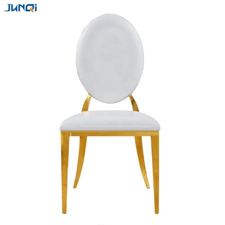 Hot Sale Cheap Price restaurant Gold Stainless Steel Banquet Chair Modern hotel furniture Wedding Event chairs