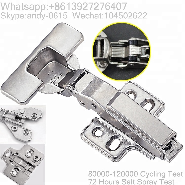 3d 3way door swing furniture cabinet clip on hinge,kitchen cabinet self soft close one way two way door hinge