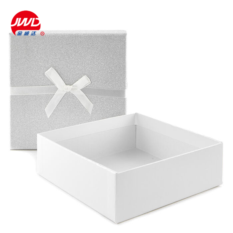 wholesale custom large pink foldable cardboard tray and lid gift boxes with ribbon