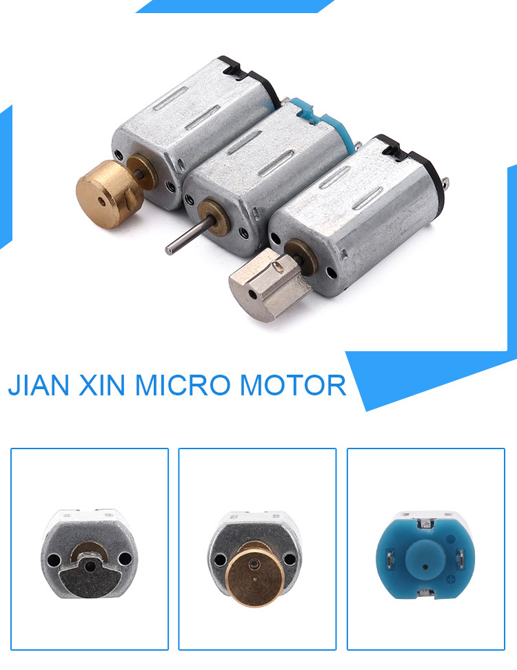 China High Speed 4000 RPM Tiny Electrical Car Motor 6v 9 Volt 12v Electric Small Mini DC Moters For Fans