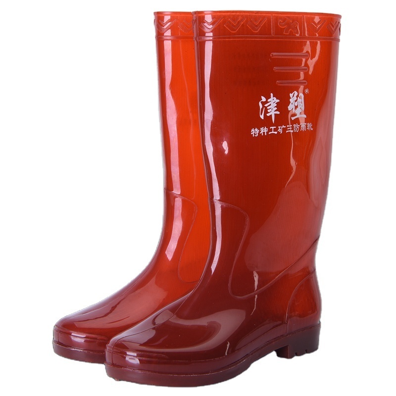 High quality  Profession  Wholesale Outdoor Work gumboots Antistatic  Chemical  Resistant  PVC  Safety  Waterproof  Boots