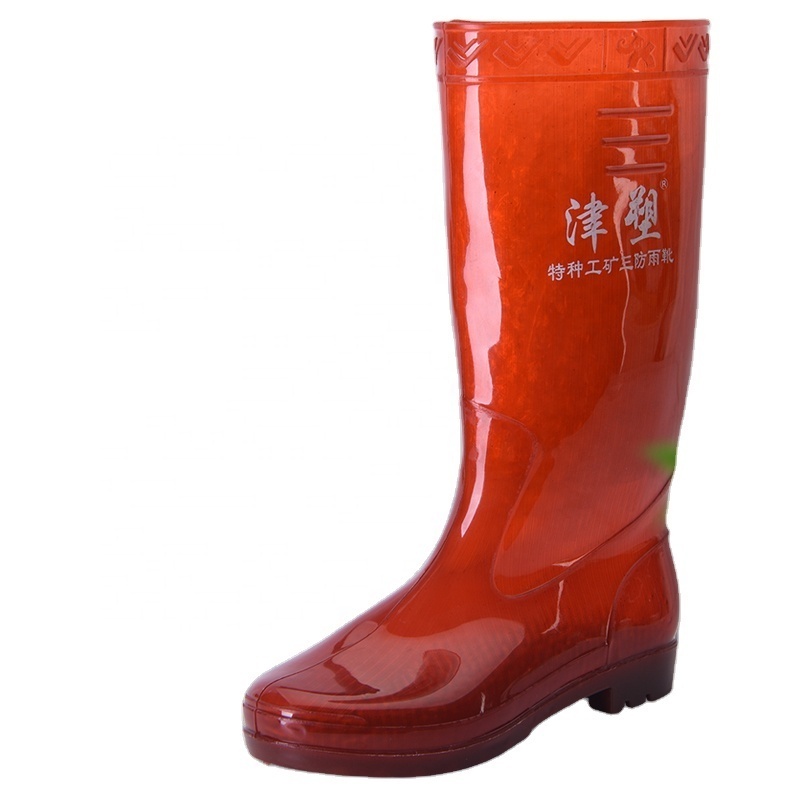 High quality  Profession  Wholesale Outdoor Work gumboots Antistatic  Chemical  Resistant  PVC  Safety  Waterproof  Boots