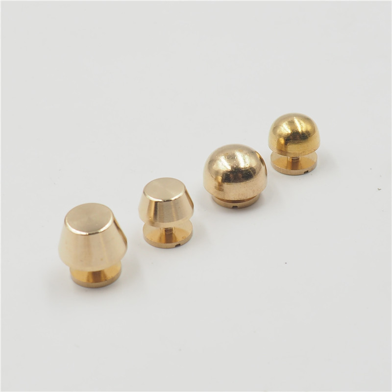 Wholesale Metal Screw Button Studs brass Rivet For Leather Bag