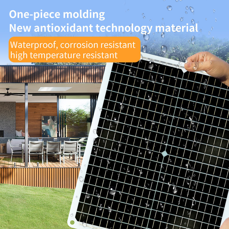 Portable 42V Solar Souple Etfe Semi Small 100 Watt Foldable 40W 100W 200W  Pv Flexible Solar Panels