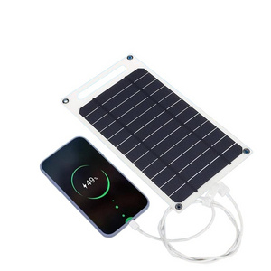 Mini solar panels 10 watt solar panel 10W  PERC ETFE mono solar panel USB Mobile Phone For Camping/Outdoor