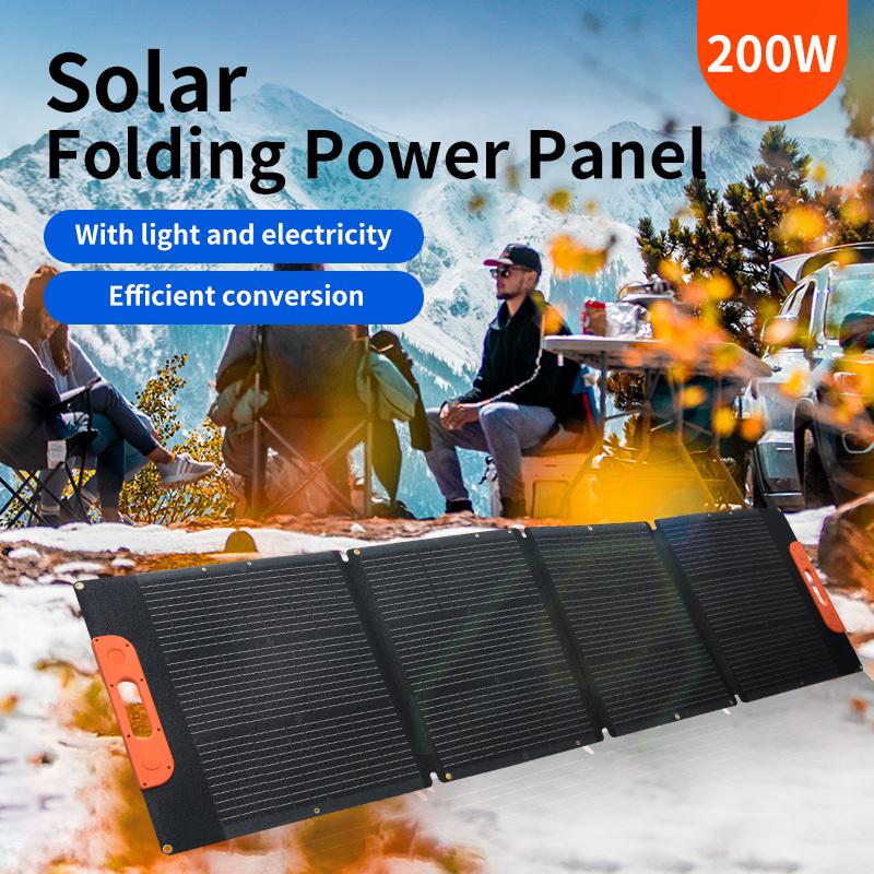 200 watt solar panels flexible rv kit for 19 volt system camping accessories mc4 connectors for all power bank station outdoor