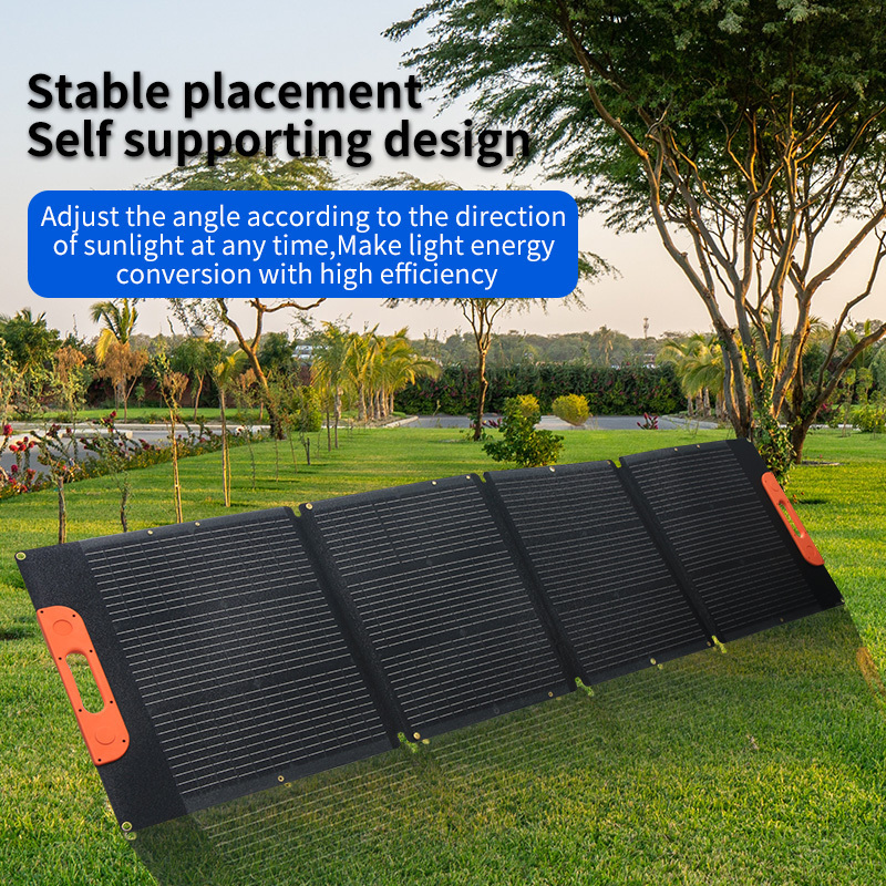 Solar Panel for outdoor 60W 100W foldable solar panel for 12V domestic appliance