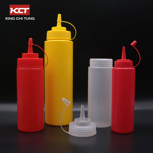 Sauce Vinegar Oil Ketchup  Kitchen The Sauce Bottle Jam honey Salad Dressing Plastic Condiment Dispenser Squeeze Bottle