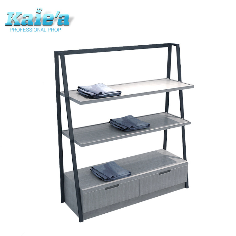 t shirt display racks/shirt display cabinet/shirt retail display rack