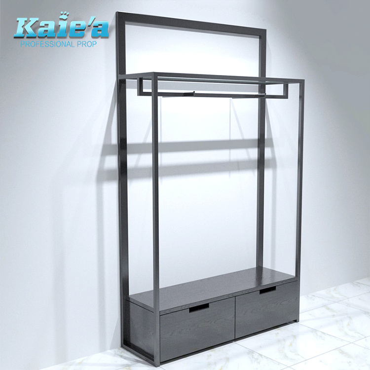 floor standing clothes rack