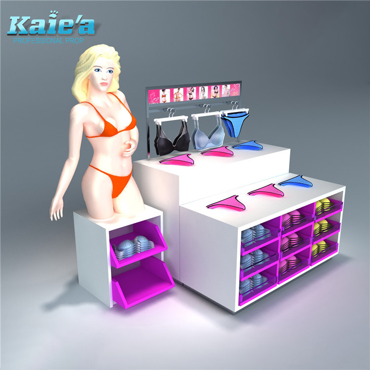 underwear display cabinet/underwear display showcase/underwear display shelf