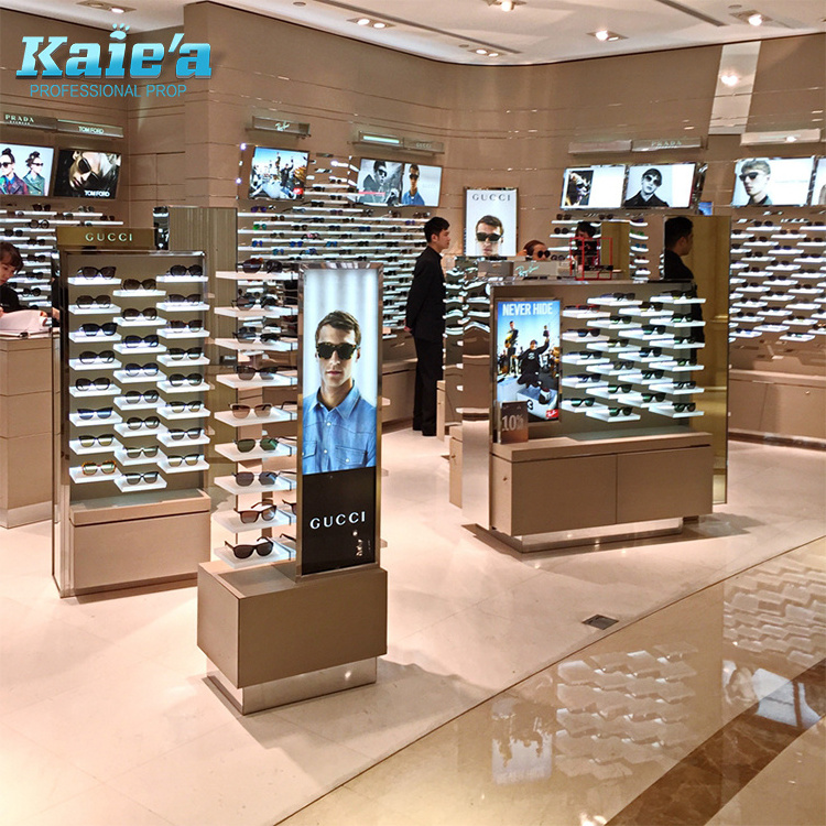 Optical shop display design,sunglasses display rack