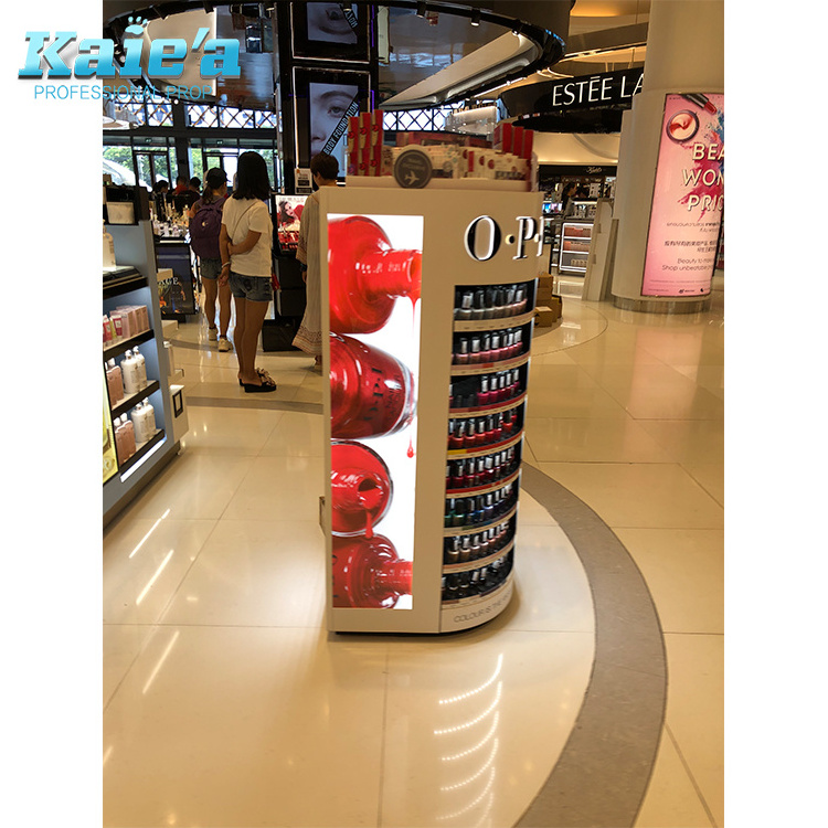 Cosmetic Display Stand Fragrance Oil Perfume Shop Display Showcase With Stand Ideas For Shop Kiosk Design