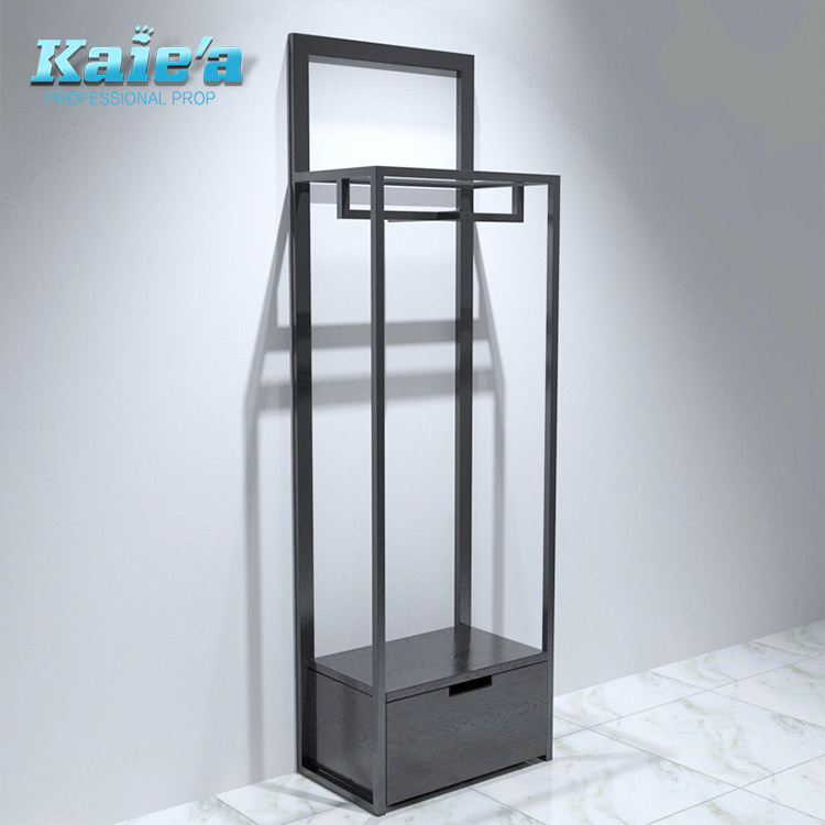 floor standing clothes rack