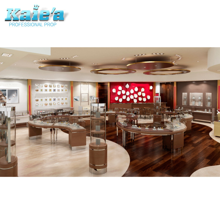 Modern Design Customized Jewellery Shop Furniture Jewelry Shop Interior Display Counter For Jewellery Shop Design