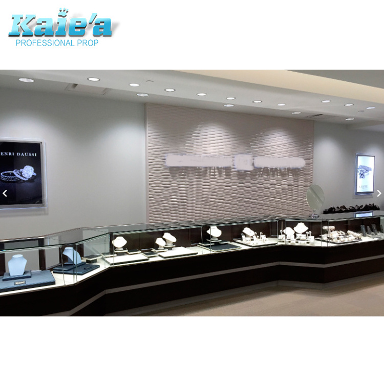 Modern Design Customized Jewellery Shop Furniture Jewelry Shop Interior Display Counter For Jewellery Shop Design