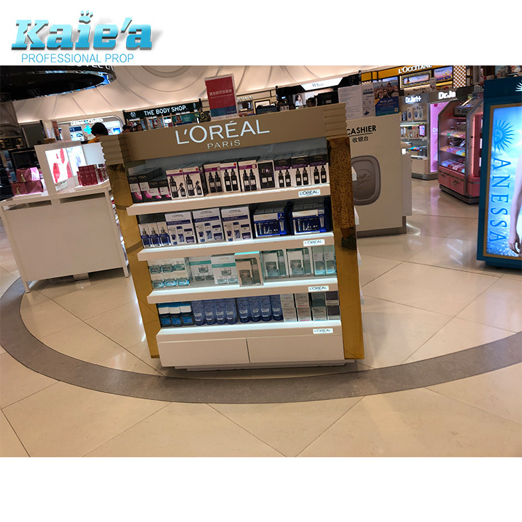 Cosmetic Display Stand Fragrance Oil Perfume Shop Display Showcase With Stand Ideas For Shop Kiosk Design