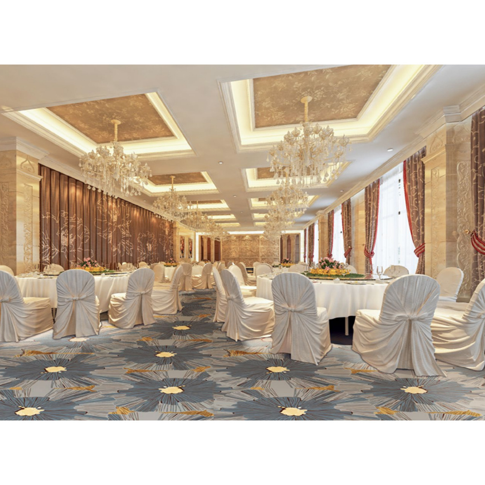 luxury hotel floor Axminster carpet for Lobby and banquet hall Carpet