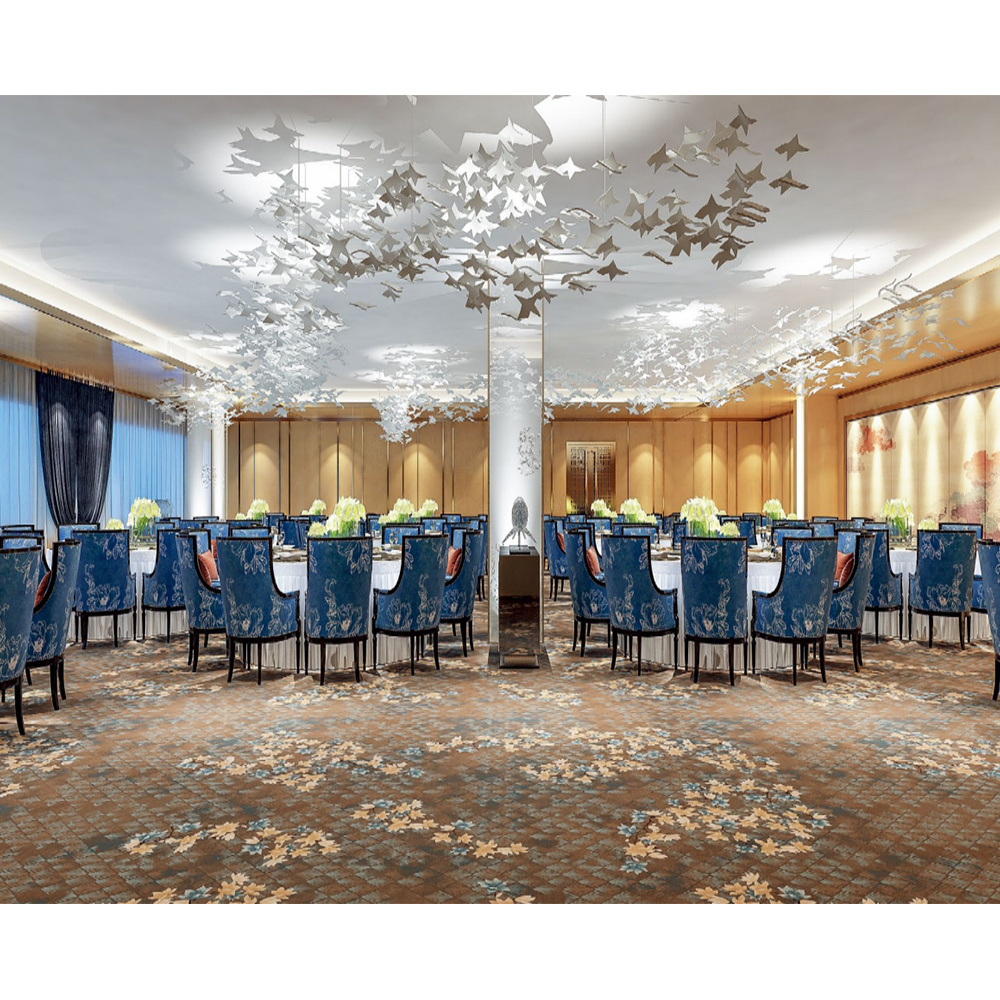 luxury hotel floor Axminster carpet for Lobby and banquet hall Carpet