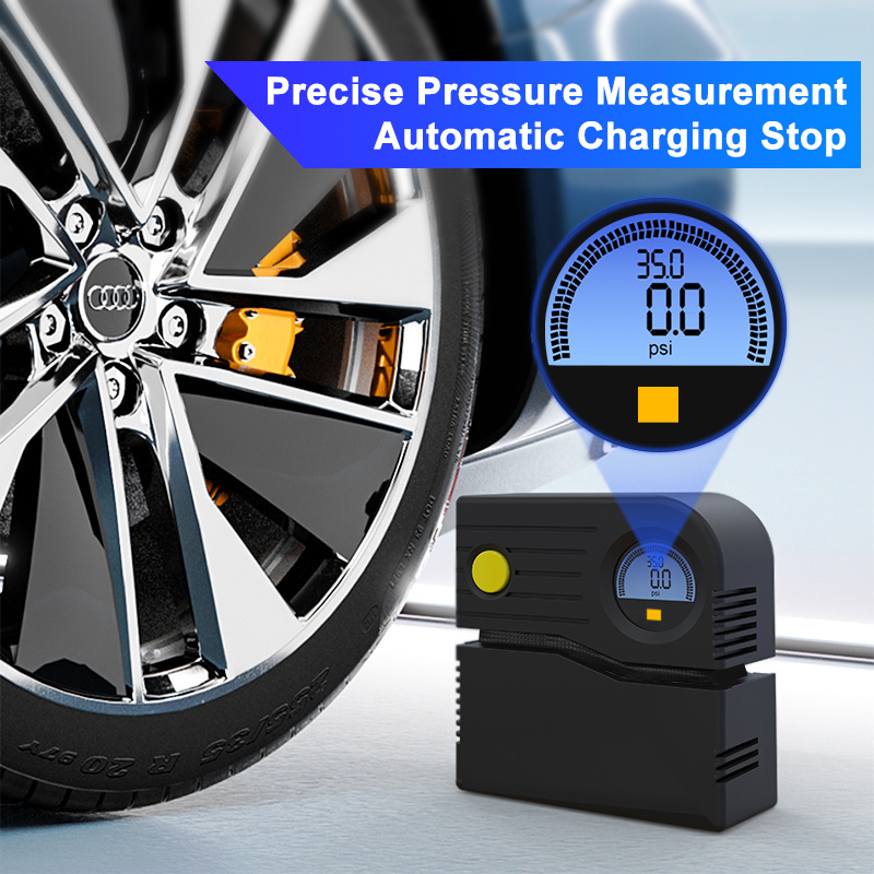 air pump automatic electronic hailea ballon car electric vehicle-mounted mi tiny resun lp 100 tire compressor 12v intex air pump