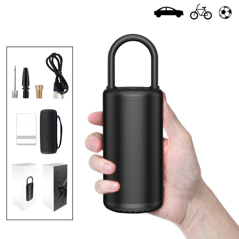 Wireless Car ball bicycle Motorcycle digital display portable air compressor mini tyre inflator 2600mAh truck tire inflator