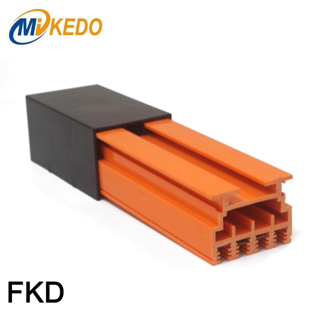 KEDO PVC Gantry Crane Components Insulated Enclosed Conductor Rail Conductor Bus Bar