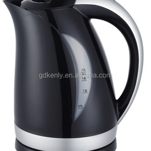 1.7L Black stainsteel electric water kettle